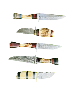 Beautiful Handmade Damascus Steel Hunting Knive (SKN-76)