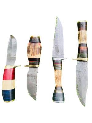 Beautiful Handmade Damascus Steel Hunting Knive (SKN-74)