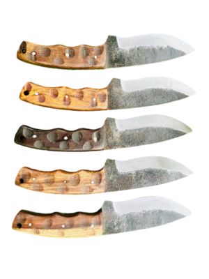 Compact Stonewashed Hunting Knife Set (SKN-80)