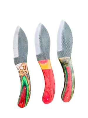 HANDMADE HUNTING KNIFE WITH WOODEN HANDLE (SKN-58)